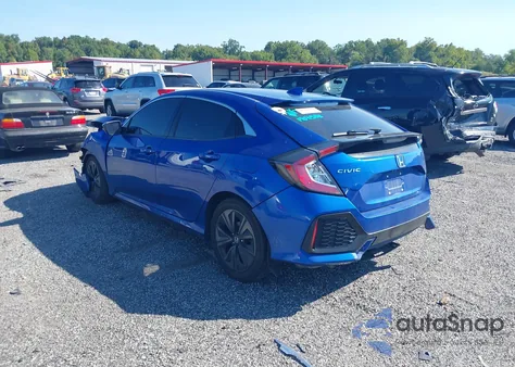 2018 Honda Civic Ex from USA, damaged, VIN SHHFK7H54JU419824